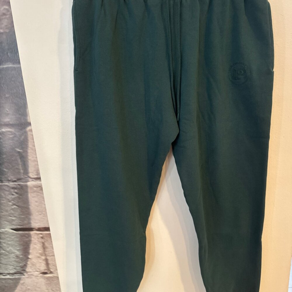 Victoria Secret PINK sweatpants forest green size L NWT